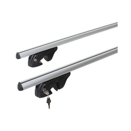 Barres de toit pour Citroen C4 Gran Picasso 2006-2013 5P Gris Argenté 2x ABE