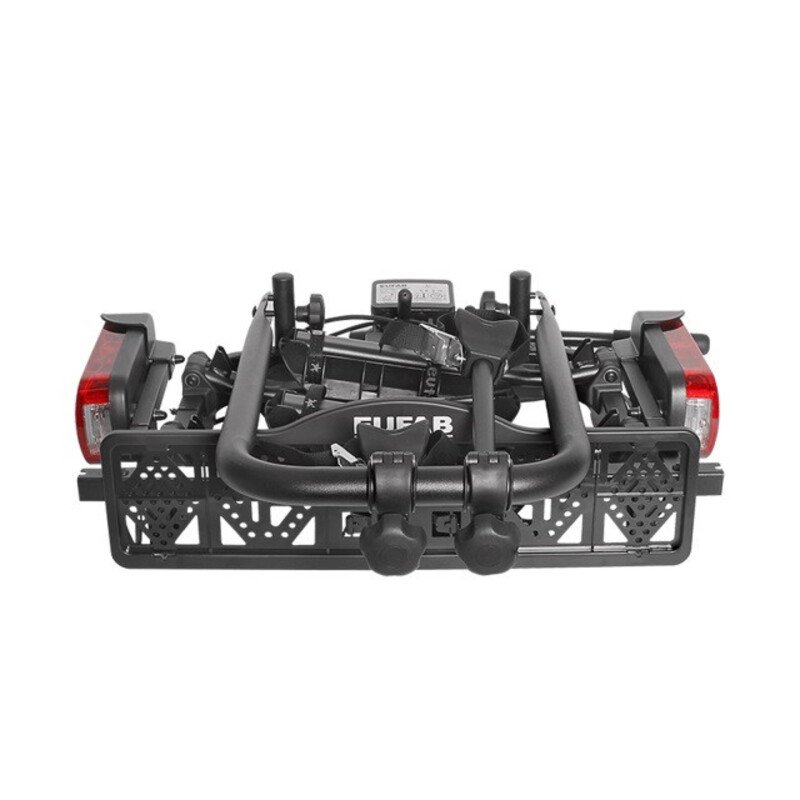Porte-vélos Eufab Crow Plus Pour 2 Vélos (dont électriques) - Fixation Sur Attelage - Neuf