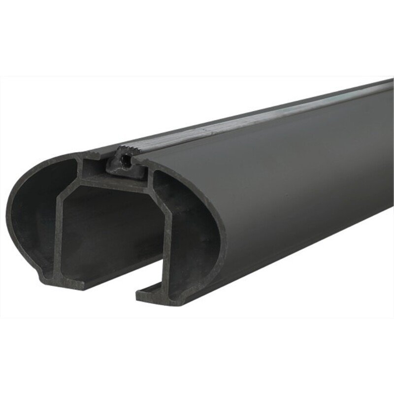 Barres de toit Transversales pour Fiat 500X 2014-2023 Aluminium Noir ABE