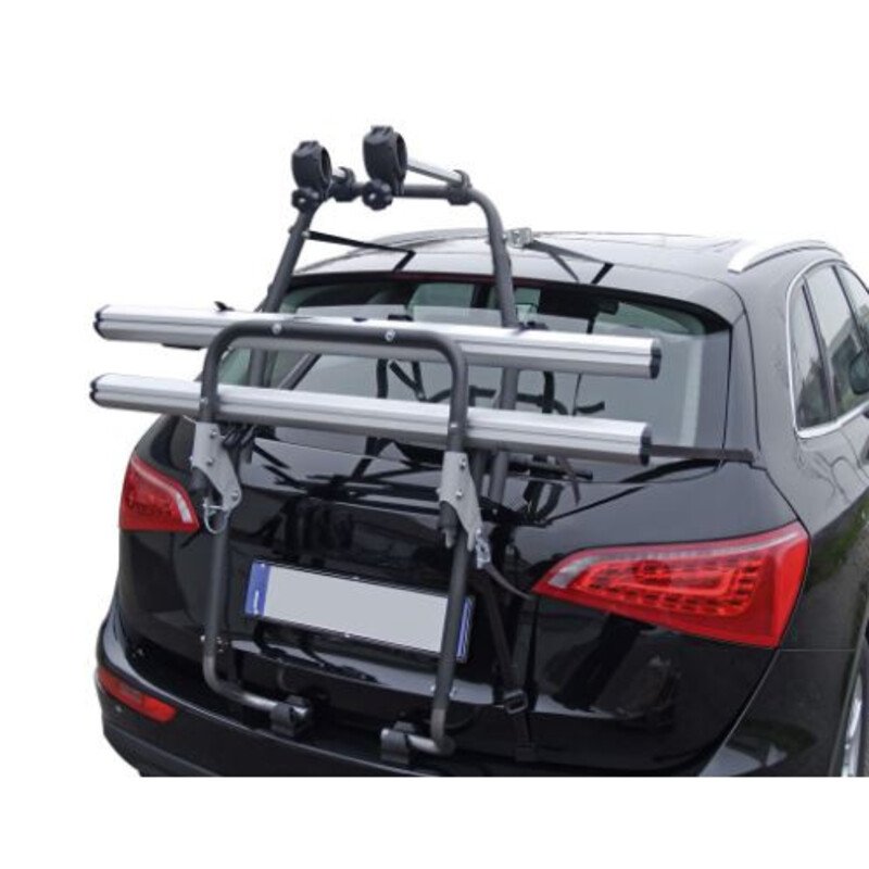 Porte-vélos Arrière Pour 2 Vélos (dont électriques) - Attelage, Pliable, 60kg Max