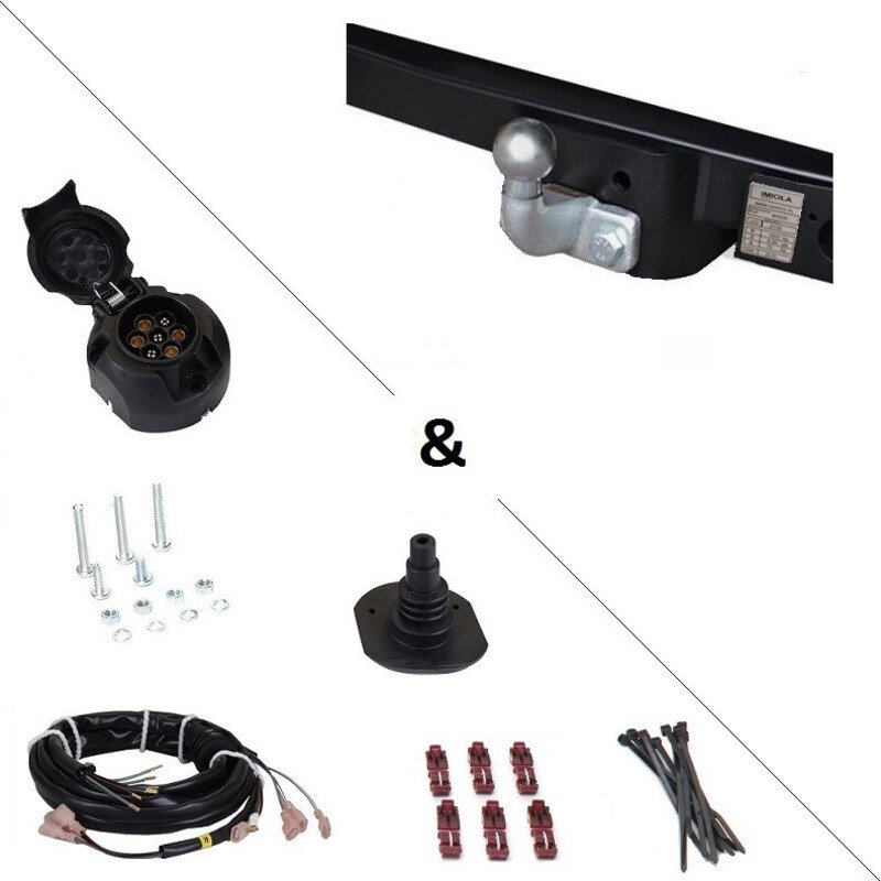 Faisceau électrique 7 Broches Universel Erich Jaeger - Pour Attelage FIAT DUCATO 2006