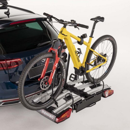 Porte-vélos Elite Monte 3 vélos pliants avec rampe | Deporvillage Porte-vélos Elite Monte 3 vélos pliants avec rampe | Deporvillage