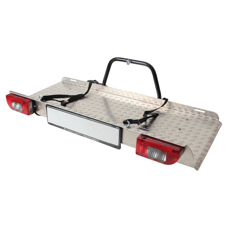 Porte-Bagages Arrière SUTTER Pour Attelage - 140kg Capacity - Inclinable - Galvanisé à Chaud